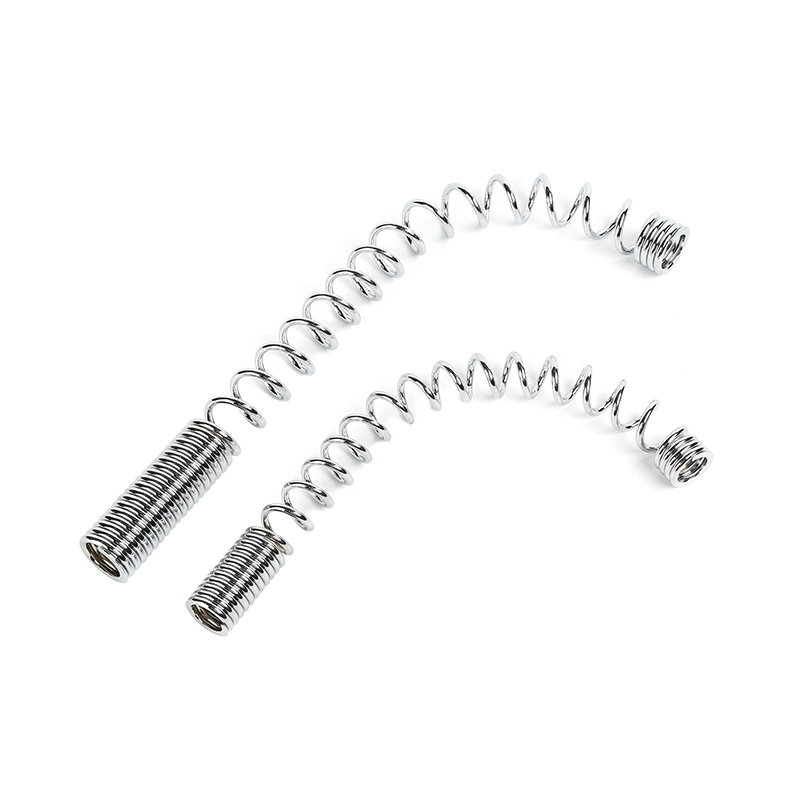 Kitchen bathroom pull-out tap extension springs